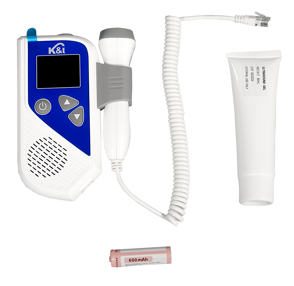 Fetal Doppler – Portable and Rechargeable – K&I Equipos Médicos